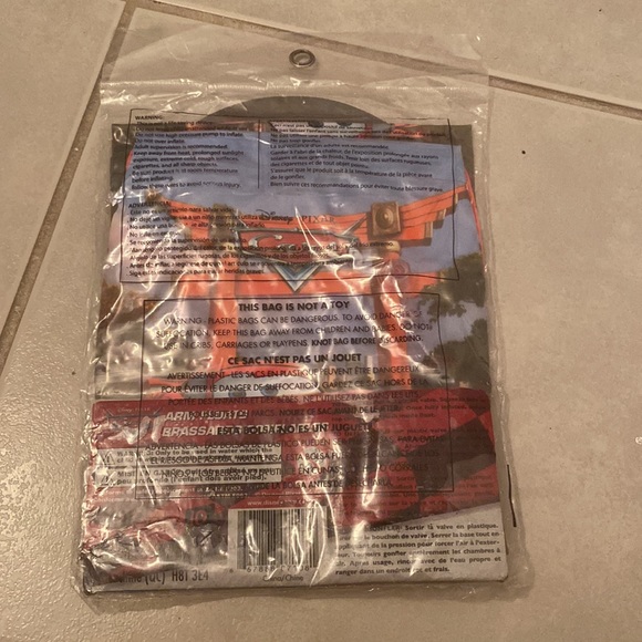 Kids Disney Pixar Cars Swim Arm Floaties - Picture 2 of 3